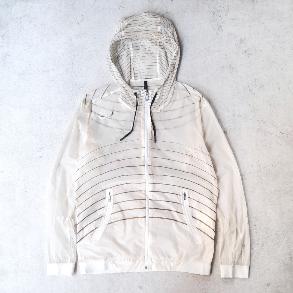 Salewa Jacket Running Trail Run Olahraga Transparan