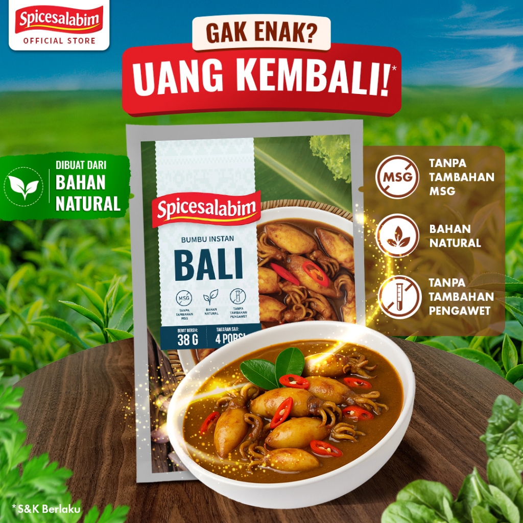 Bumbu Bali Instan - Ajaib, Masak Jadi Mudah & Enak | Spicesalabim