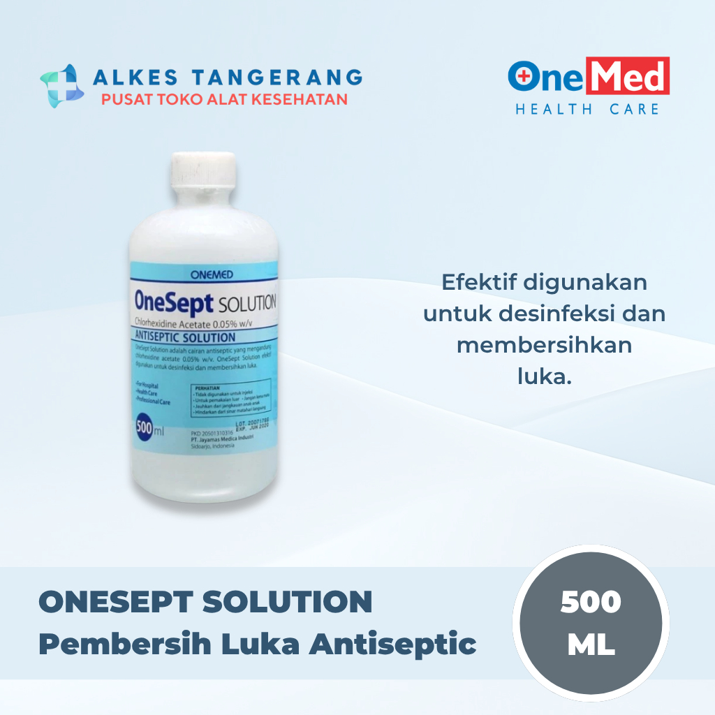Onemed Cairan Pembersih Luka Onesept Solution 500ml