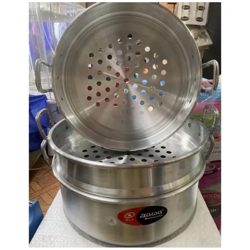panci langseng jawa serbaguna 40cm 36cm 33cm ORIGINAL MASPION / klakat STEAMER jawa 40cm aluminium m
