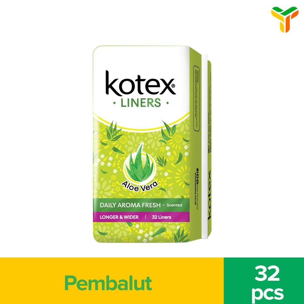 Kotex Panty Liner  Lnw Aloevera Scented 32S