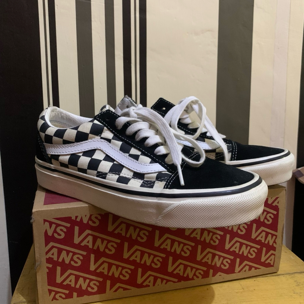 [PRELOVED] Vans Old Skool Checkerboard