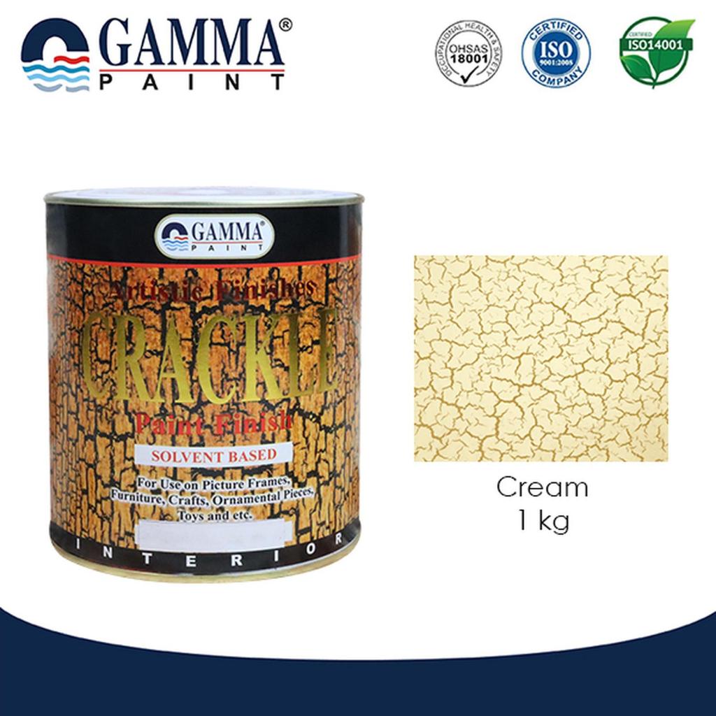CRACKLE Paint Effect - 1L - Solvent Based - Cat Efek Motif Retak
