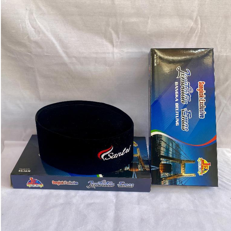 PECI SANTRI ANAK & DEWASA//SONGKOK BORDIR SANTRI tinggi 9