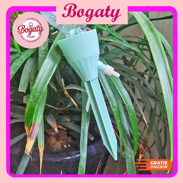 BG Tetes Tanaman Otomatis Alat Siram Tanaman Irigasi Tetes Drip Pot Bunga Infus Tanaman Irigasi