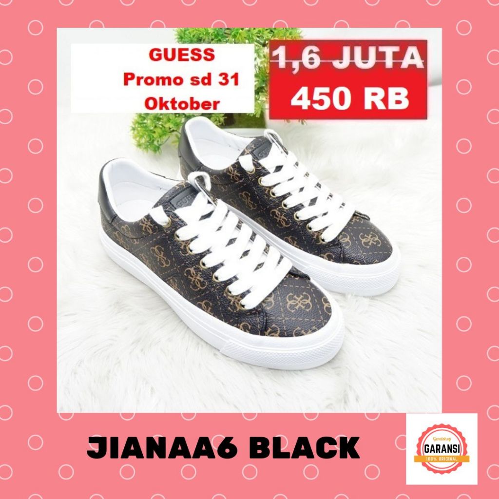 Sepatu sneakers wanita seri JIANAA6 Guess 100% original store