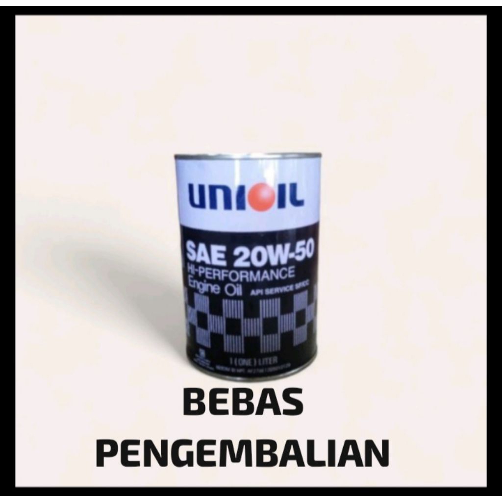 oli unioil union 800ml 20w-50 untuk motor bebek dan matic