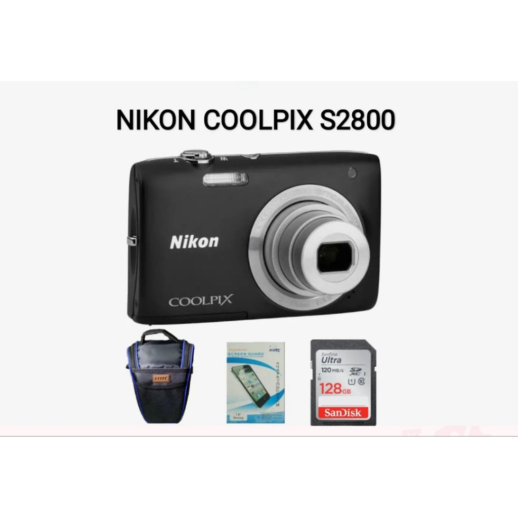 NikonCoolpixS2800/kameraNikonCoolpixS2800-WhiteBoxUnitOnly