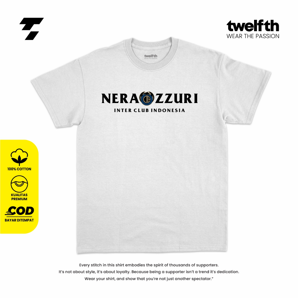 Kaos Bola Inter Milan Grade Original Terbaru - Nerazzuri Indonesia Cotton Combed