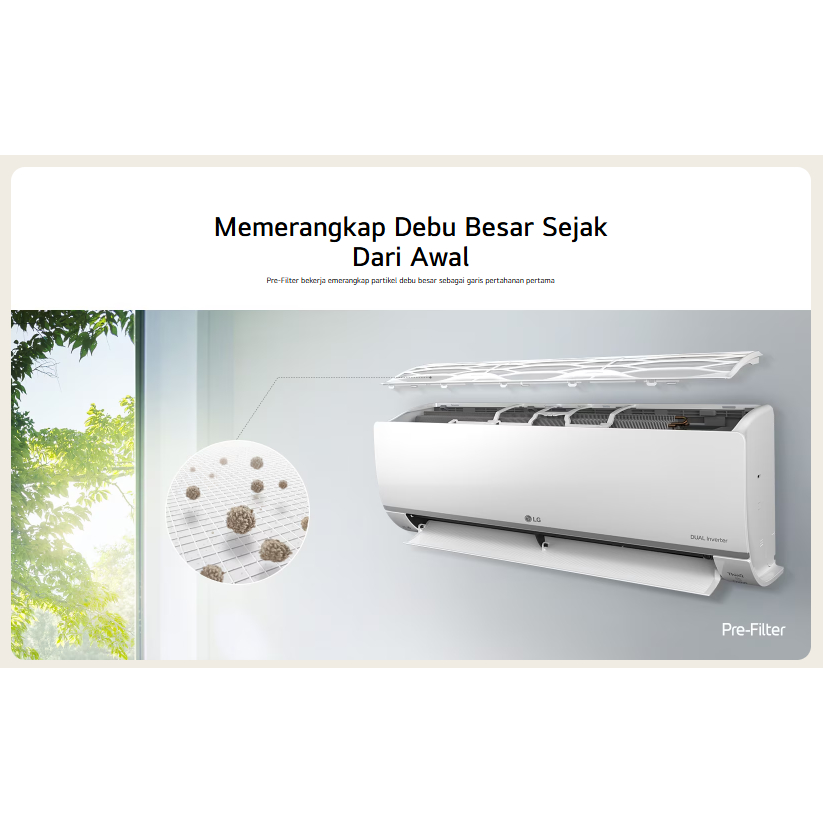 AC LG ½ PK T05EV5 | ½ PK DUALCOOL