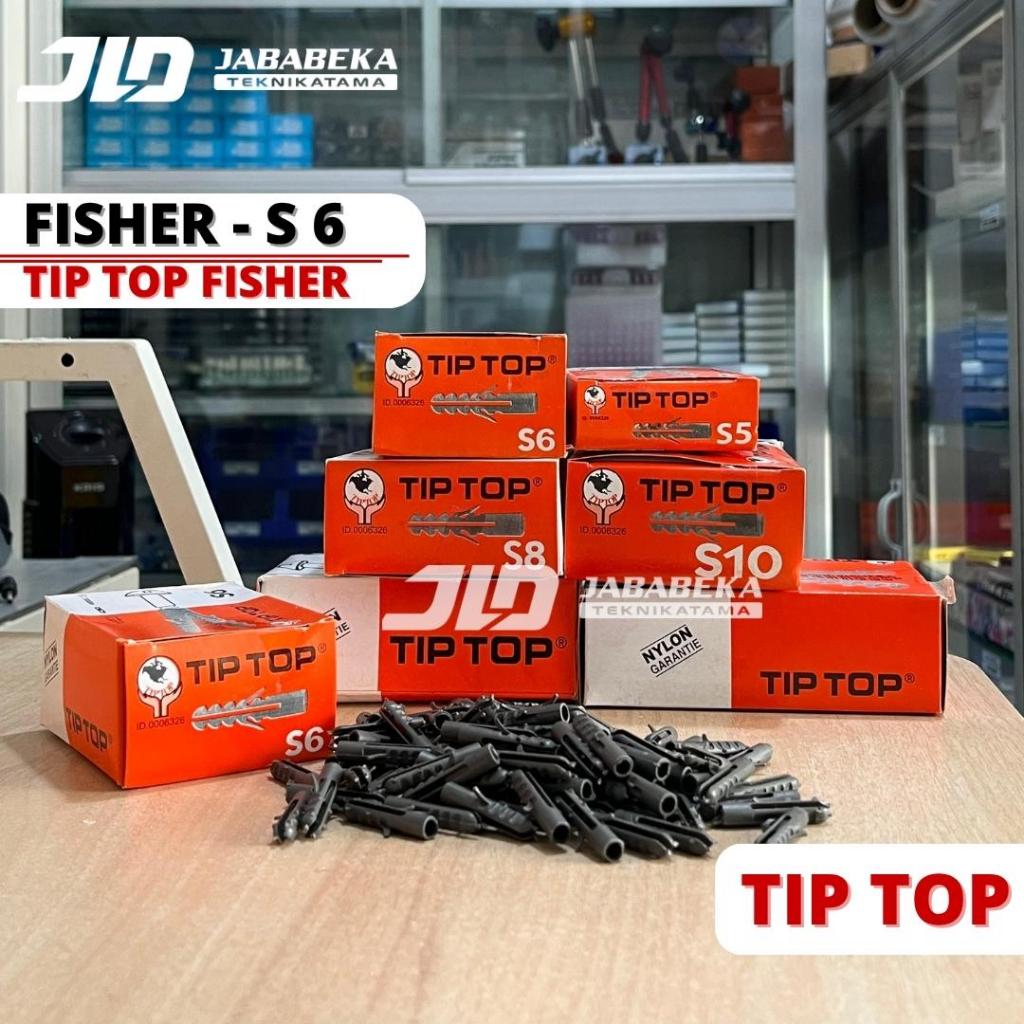 Fisher S6 | Fisher Tip Top S6 Tiptop Pengencang Sekrup / Pengait Sekrup Tembok