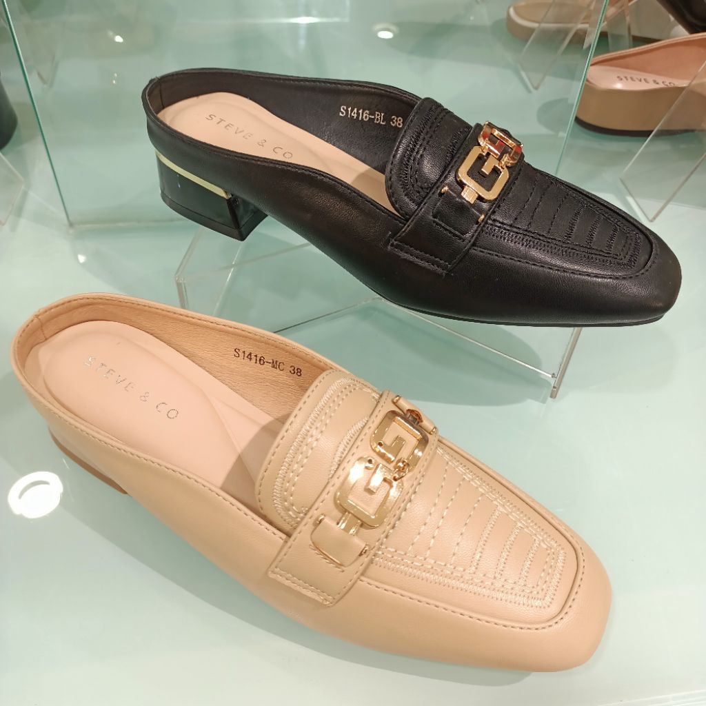 selop/mules wanita STEVE&CO original