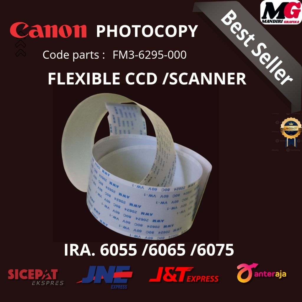 KABEL FLEXIBLE CCD /SCANNER. IRA 6055 /6065 /6075. MESIN PHOTOCOPY