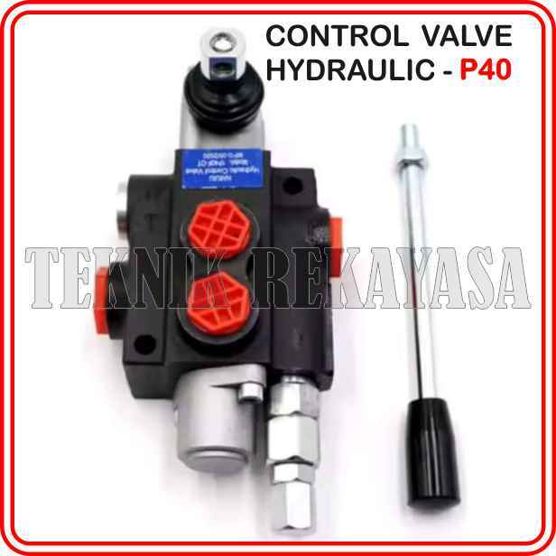 CONTROL VALVE HYDRAULIC / CONTROL VALVE SPRING P40 / HAND CONTROL VALVE SINGLE ROD / KONTROL HIDROLI