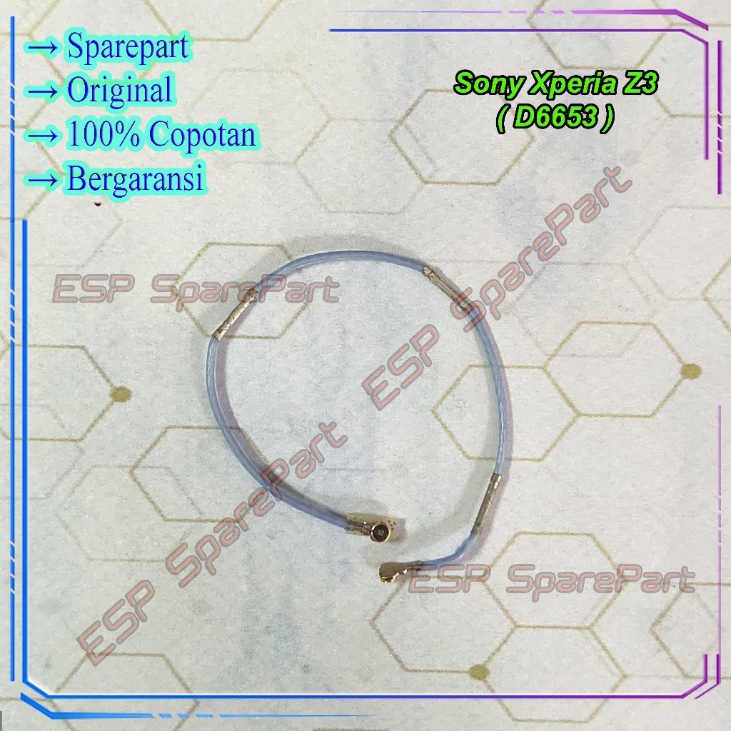 Kabel Antena Sony Xperia Z3 - D6653 Penghubung Sinyal Copotan