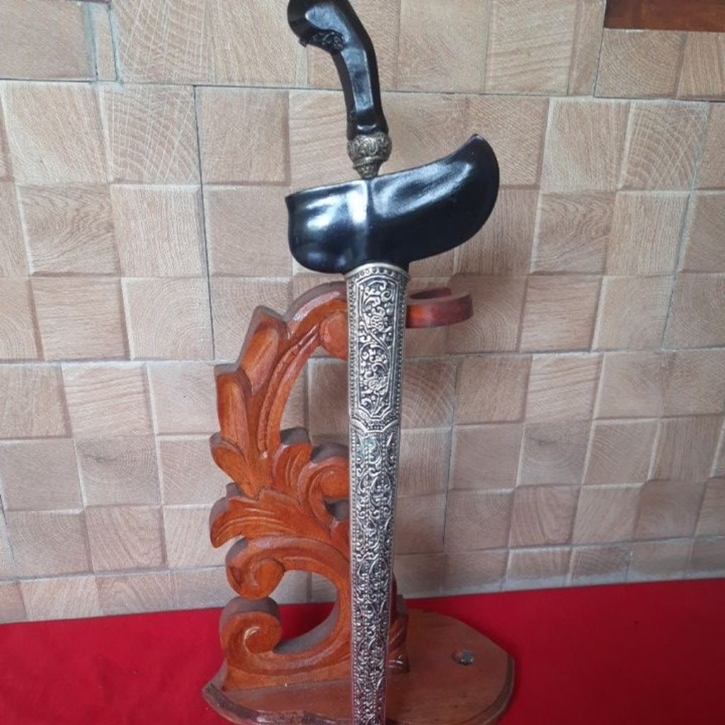 Keris Pulanggeni Luk 5 TUS Sepuh,Pamor Mrutu Sewu