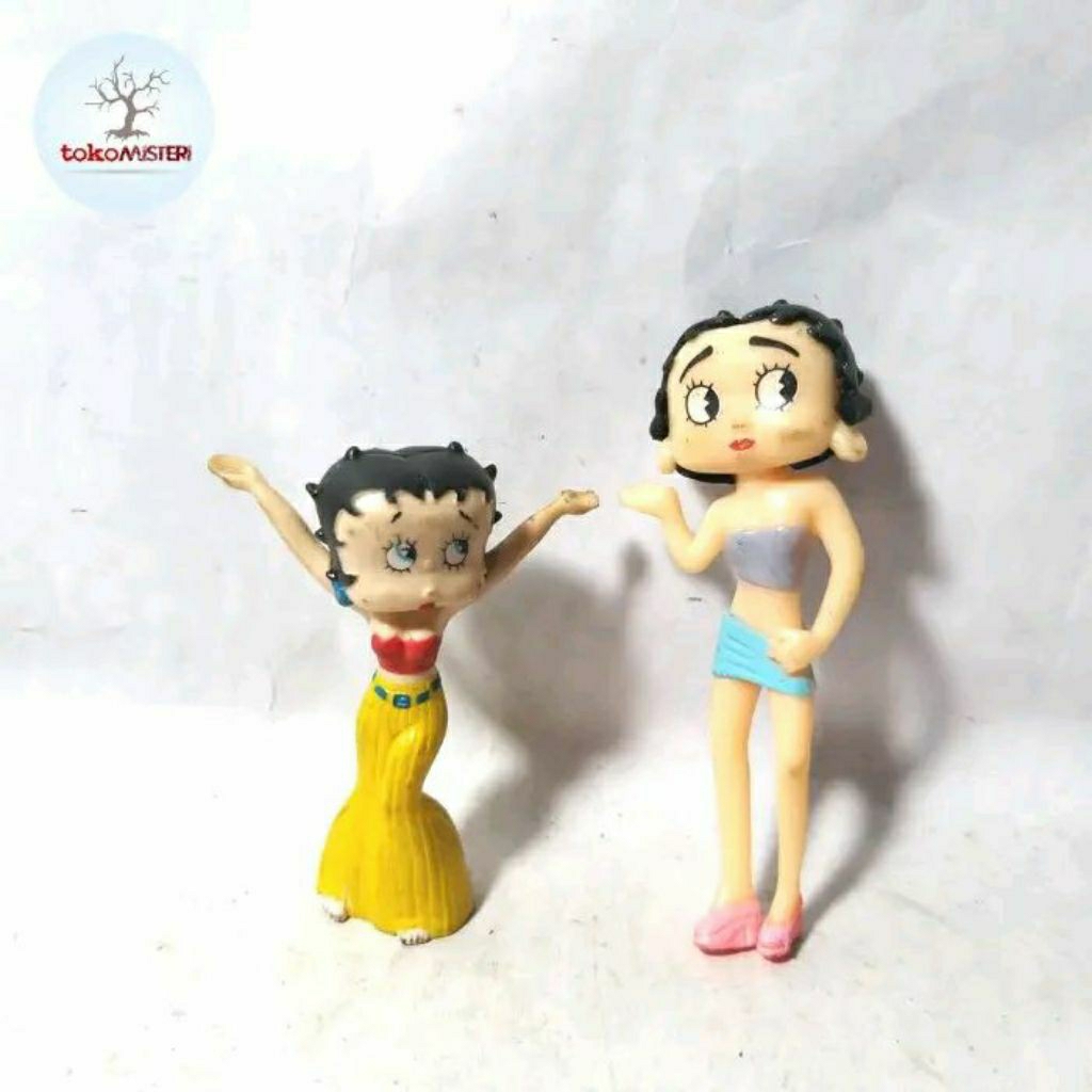 Pencil Topper Pensil Pinsil Betty Boop Hearst Figure Dorda 1995 Figurine Rare Jadul Classic Retro An