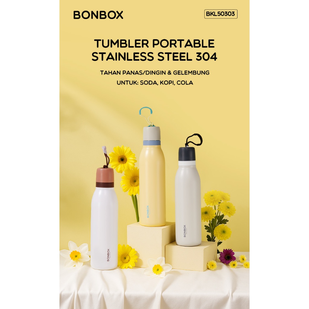 Tumbler Portable Botol Minum Tahan Panas Dingin