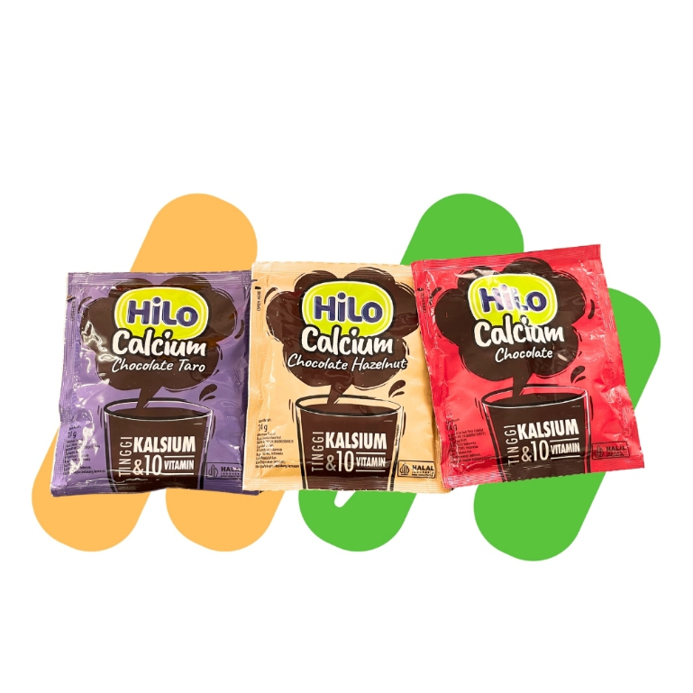 HILO SUSU CALCIUM / SUSU BUBUK HILO SACHET