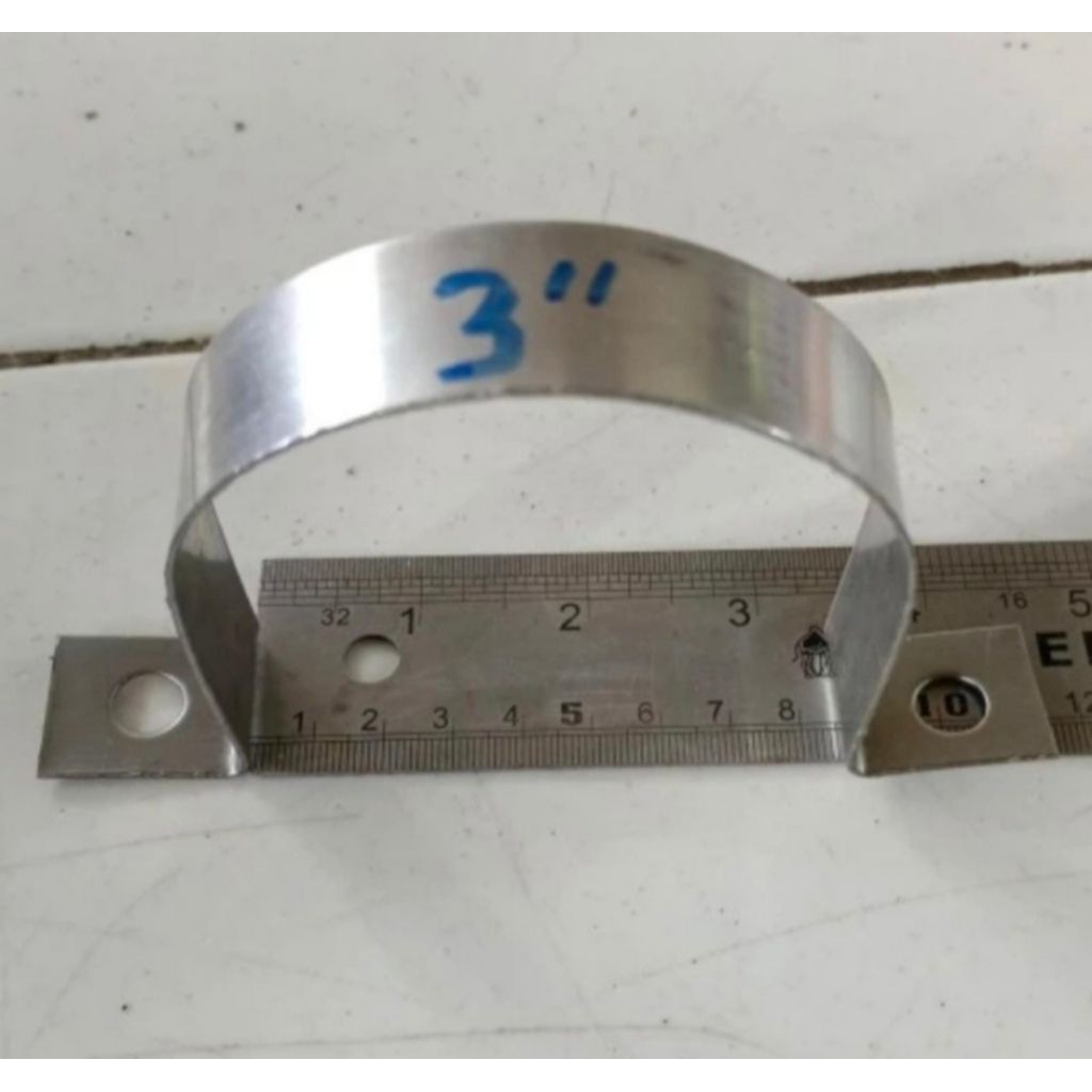 klem omega stainless 304 3 inch