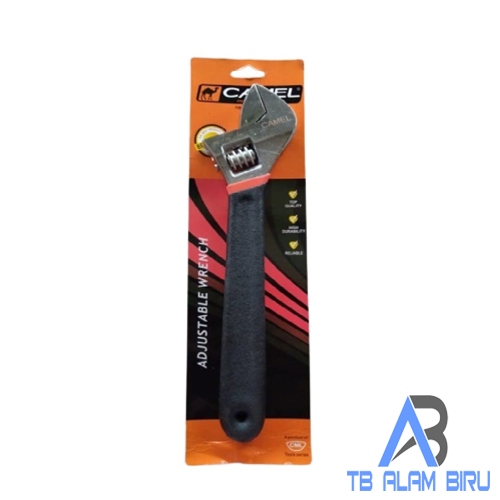 Kunci Inggris 8" Gagang Karet Camel