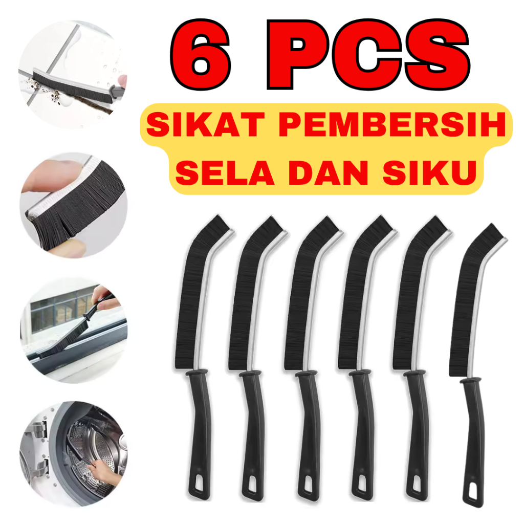 Sikat Panjang Pembersih sela ubin, sudut dapur, kamar mandi, wastafel, dan sela jendela