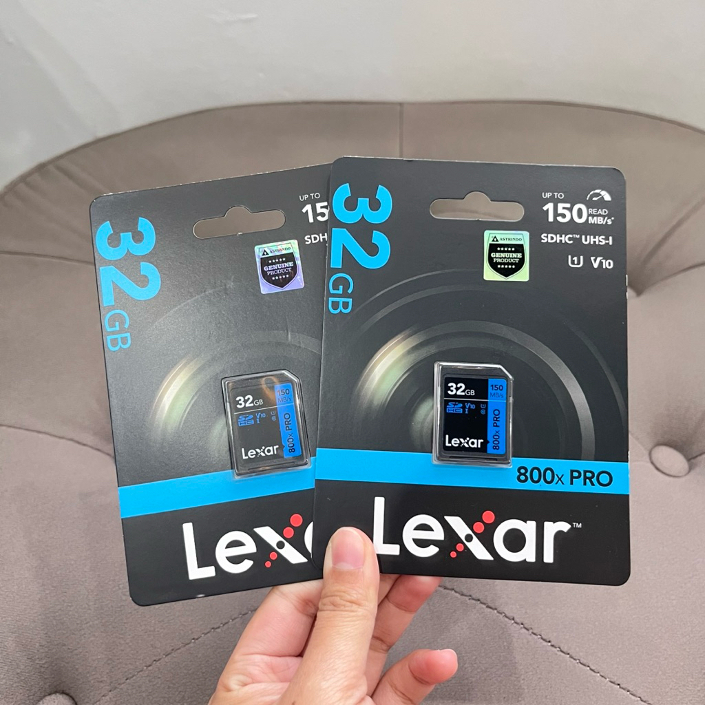 MEMORY CARD LEXAR 32GB MicroSD / SDHC ORIGINAL