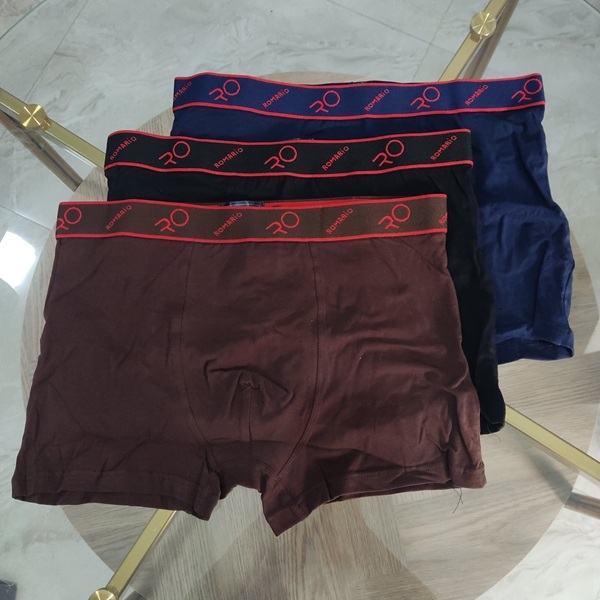 CD / Celana Dalam Boxer Pria Merk Romario 4-900 Ukuran XL