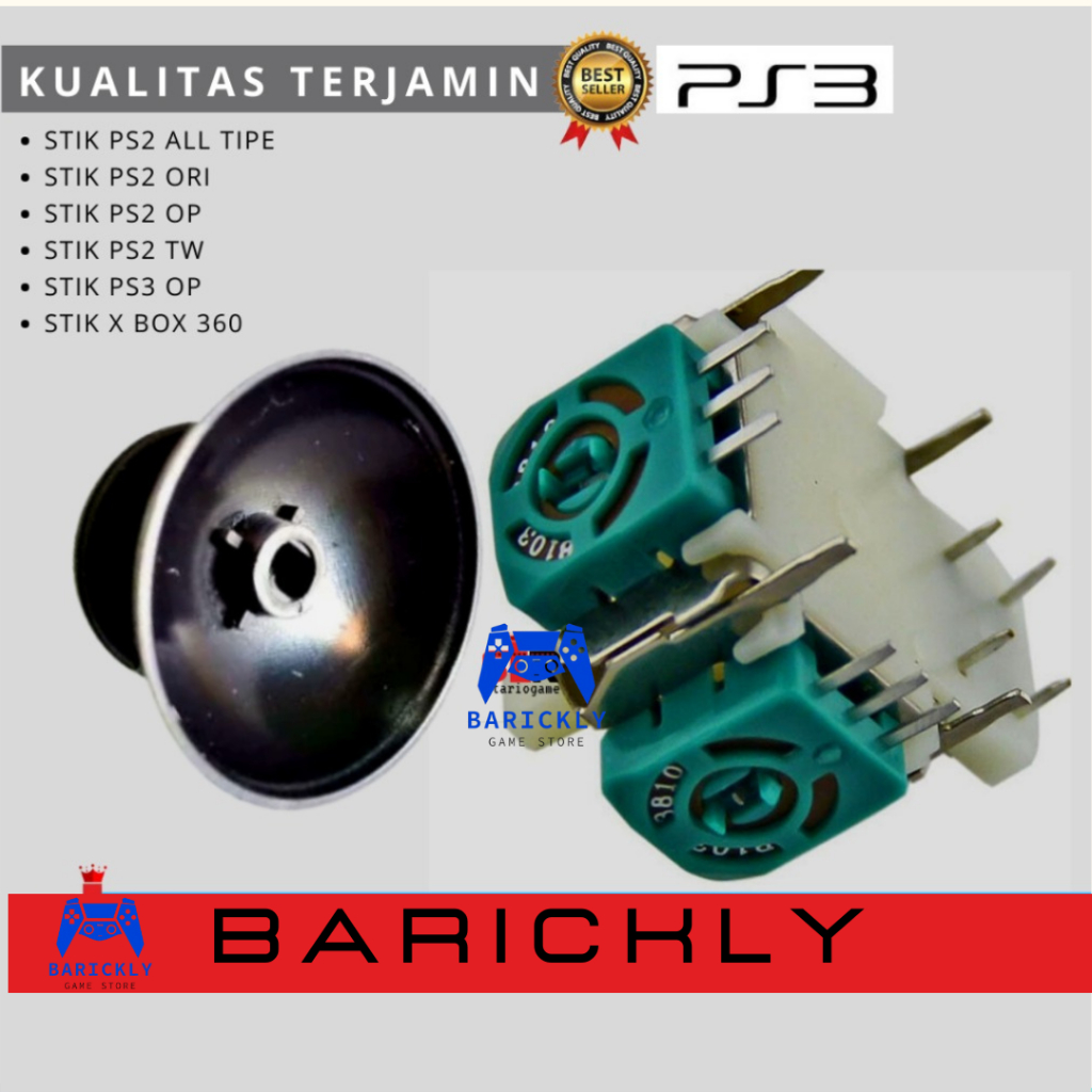 Analog stik ps2 ps3 tiang plastik Analog stick ps2 ori ps2 op ps2 tw ANALOG STIK PLAYSTATION PS3 PS2