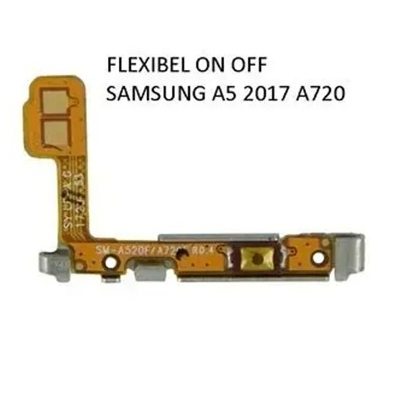 Flex Flexibel Flexible Power On Off Samsung A5 2017 A520F A7 2017 A720F tombol dalam samsung a5 2017