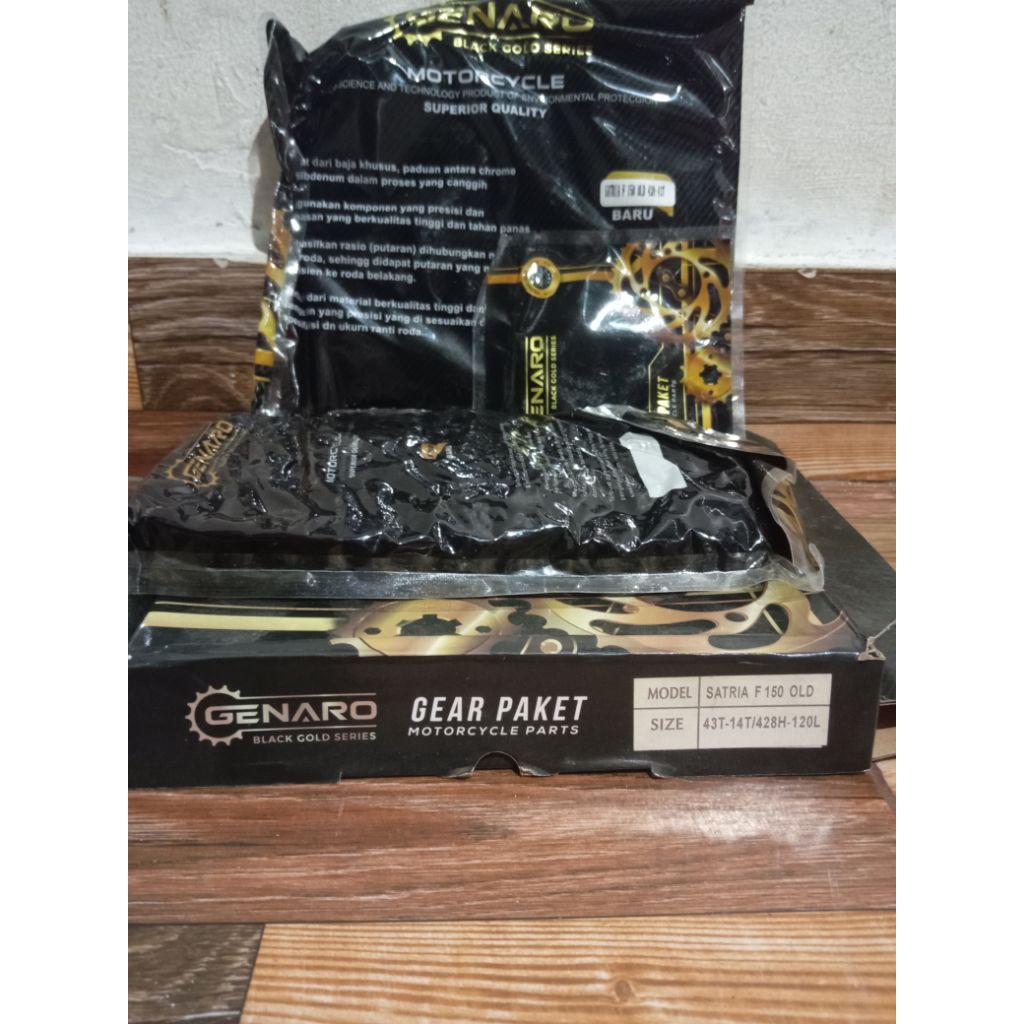 GEAR SET SATRIA F 150 OLD GENARO