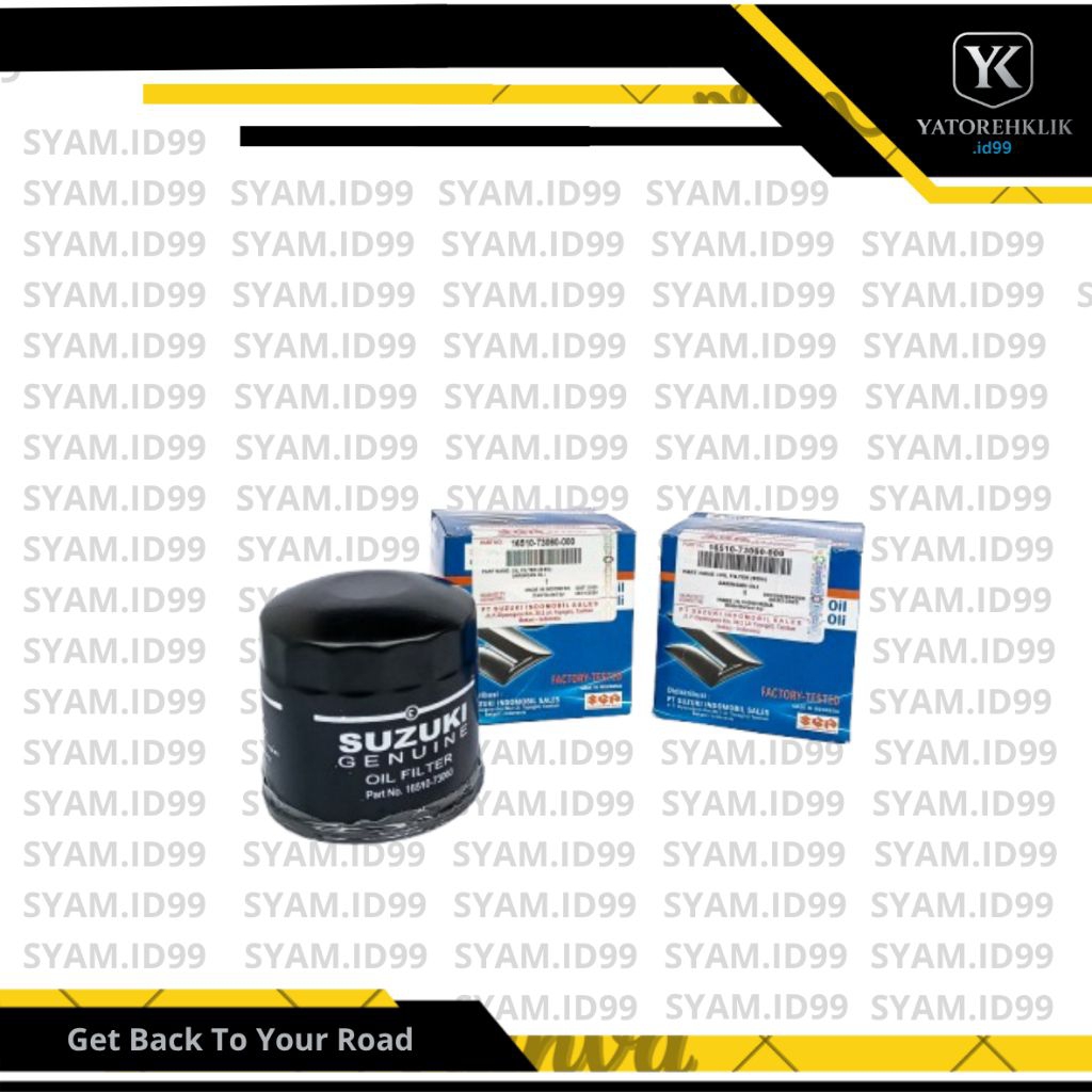 Filter Oli Mobil Carry / Futura Genuine Parts 16510-73060 | Saringan Oli Asli Suzuki Carry Futura 1.