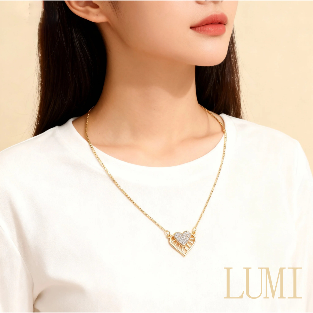 Berkah Arifin 3 Kalung Serut Nori Love Mata 8K