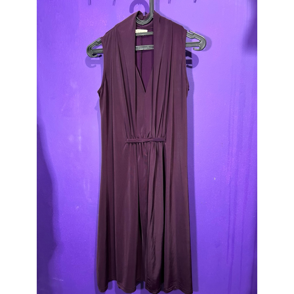 Dress ungu tua