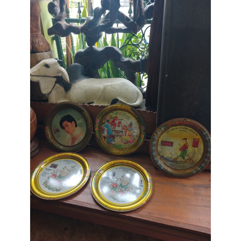 Pajangan Enamel Iklan Jadul