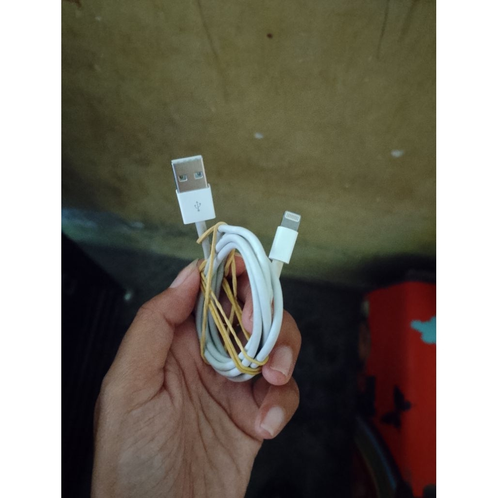 kabel data iphone ori usb to lighting