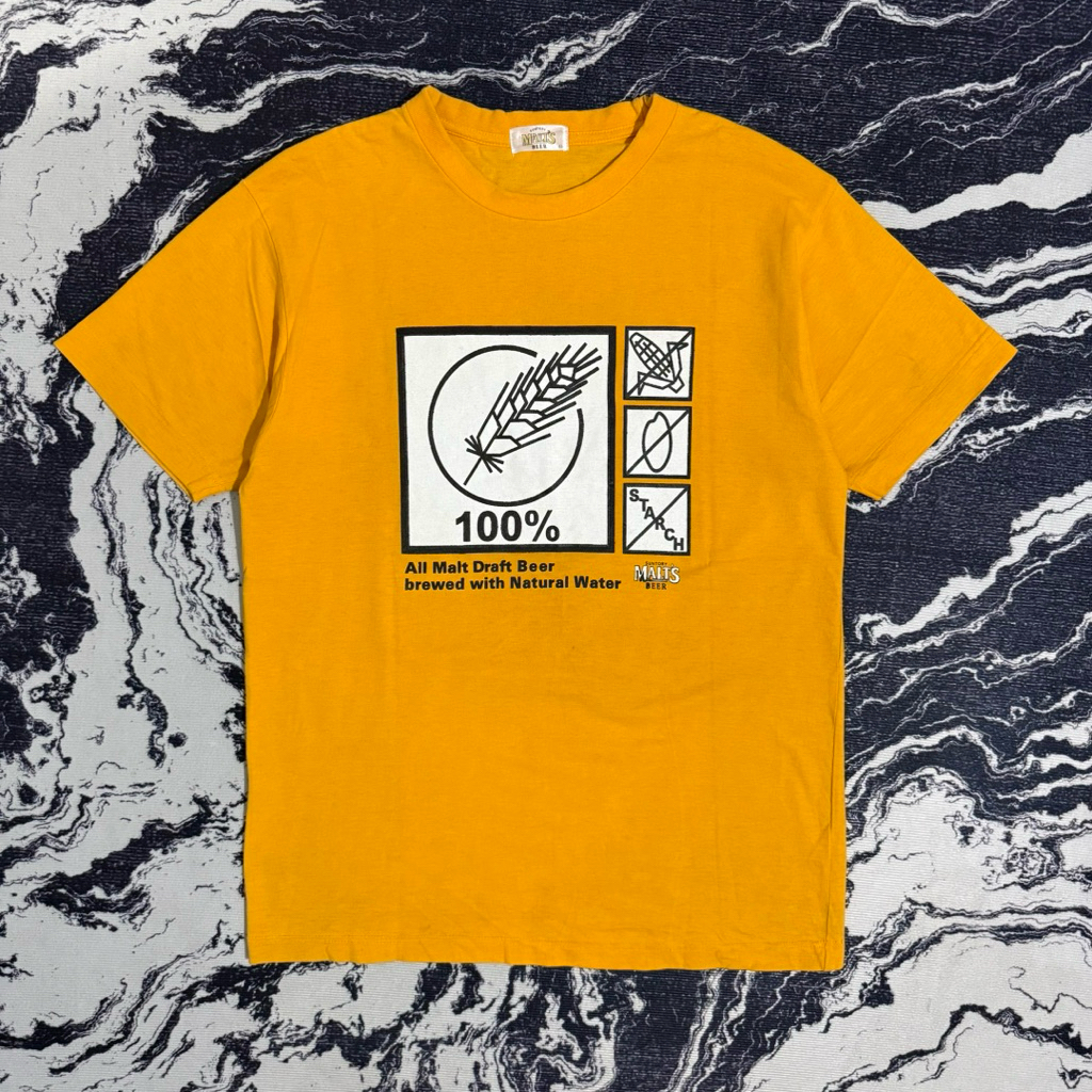 Suntory malts beer tshirt kaos