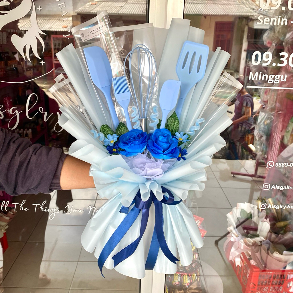 buket hari ibu || buket alat masak || buket alat dapur || buket spatula || bouquet mothers day || bu