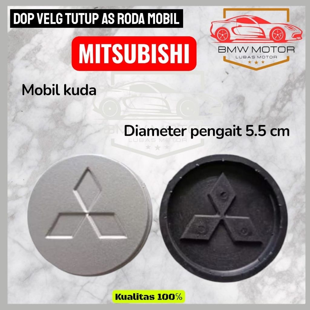 dop velg tutup as roda mobil Mitsubishi kuda