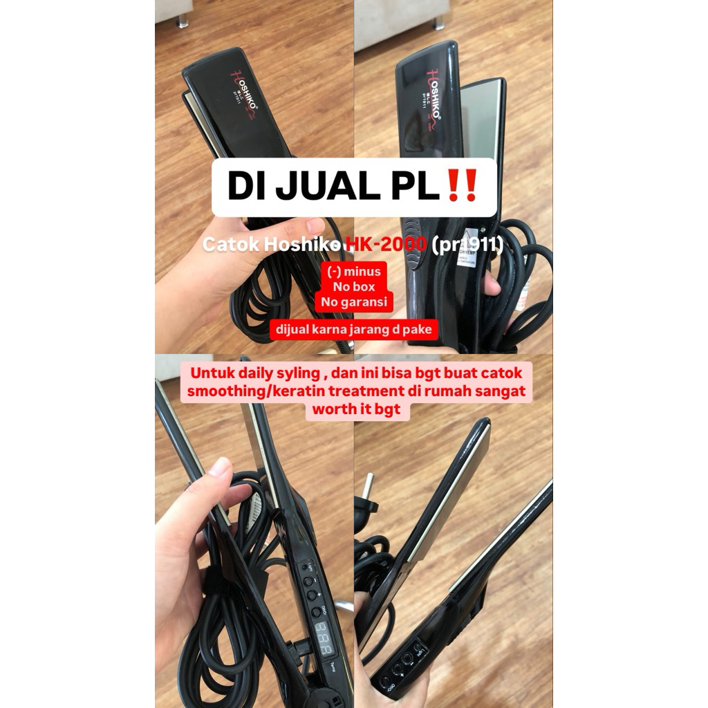 Catok hoshiko HK-2000(pr1911)