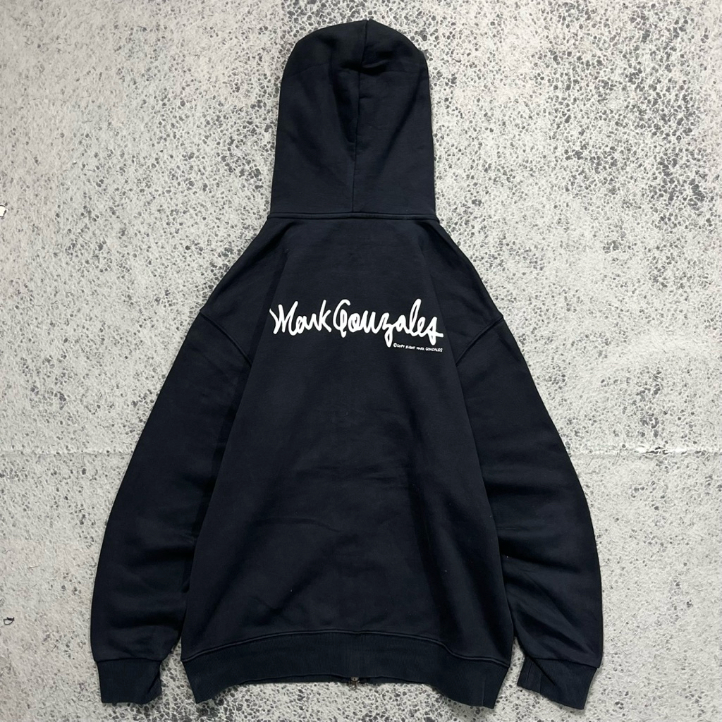 Mark Gonzales Script Zip Hoodie Size XL