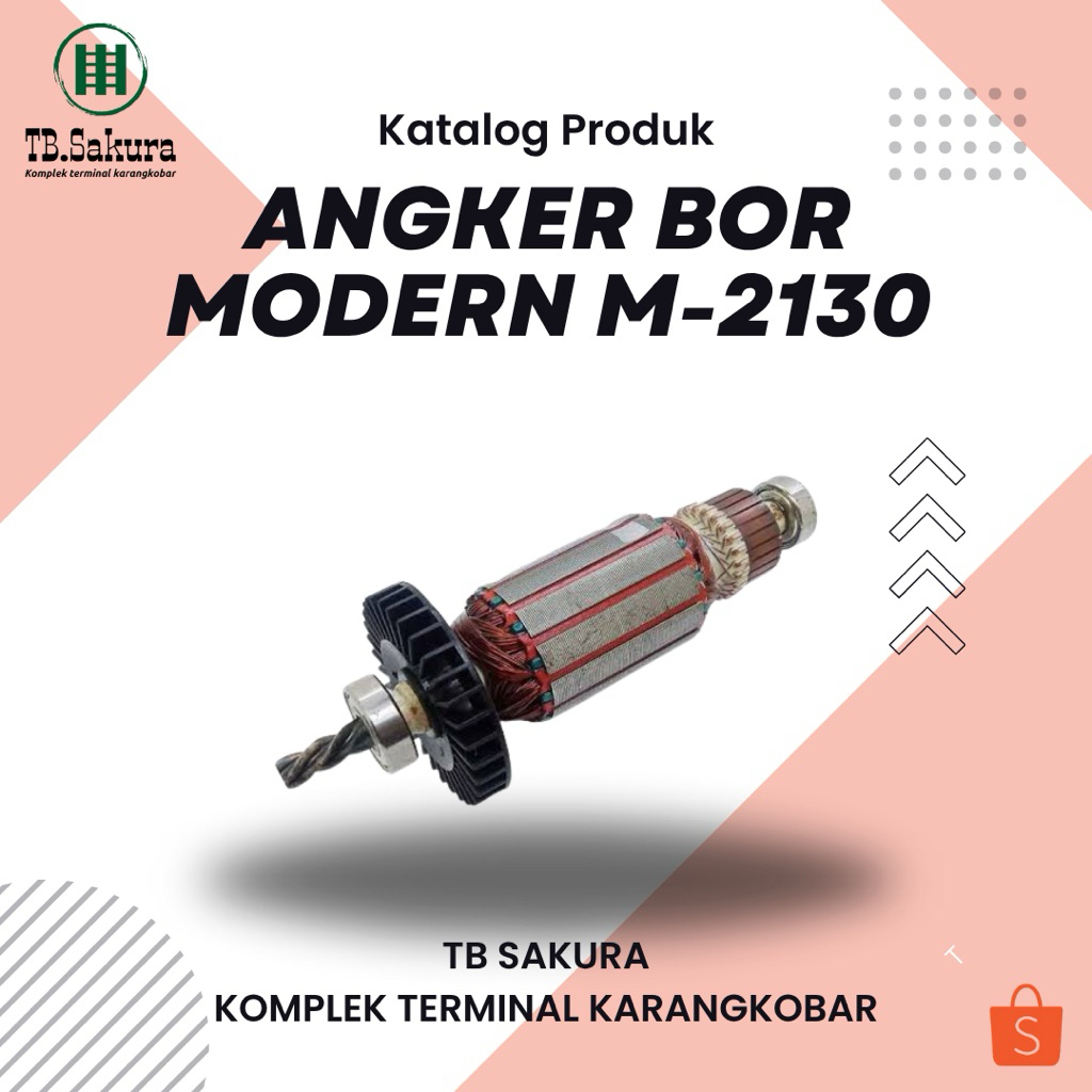 Armature/angker Bor 13mm modern M-2130