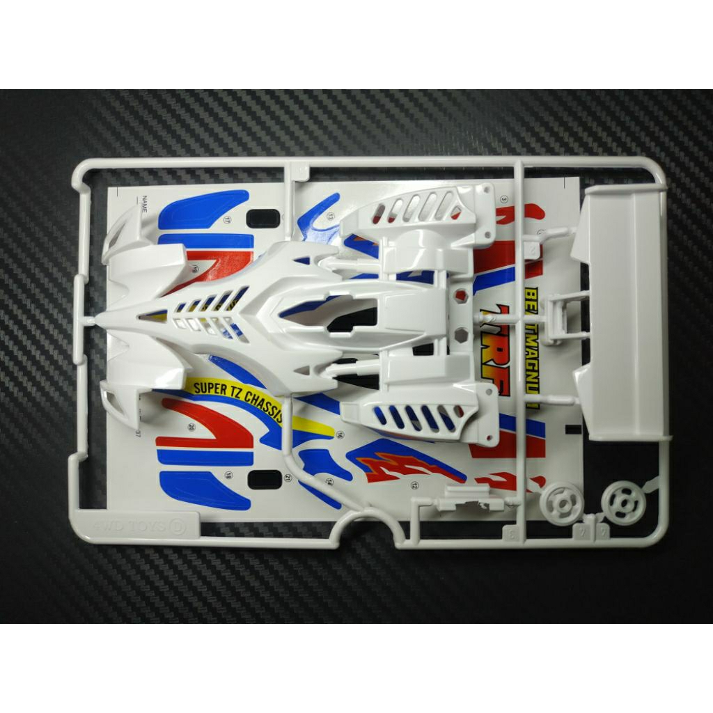 Body Tamiya Beat Magnum TRF TZ Chassis Rep Jiepin
