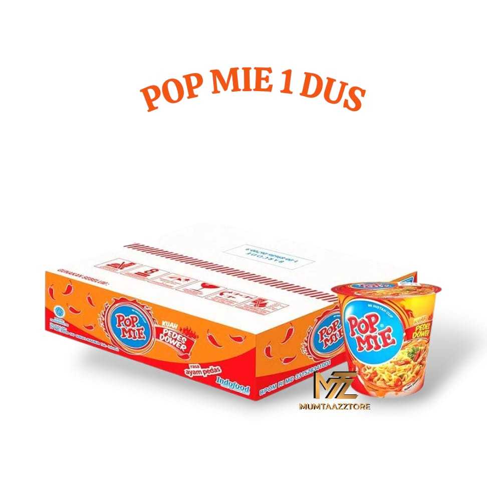 MUMTAAZZTORE | POP MIE 1 KARTON ISI 12CUP | MIE