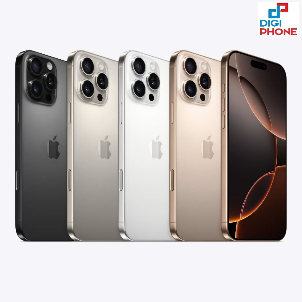 Apple iPhones 16 Pro Max (Garansi Resmi Apple Indonesia) #DIGIPHONE