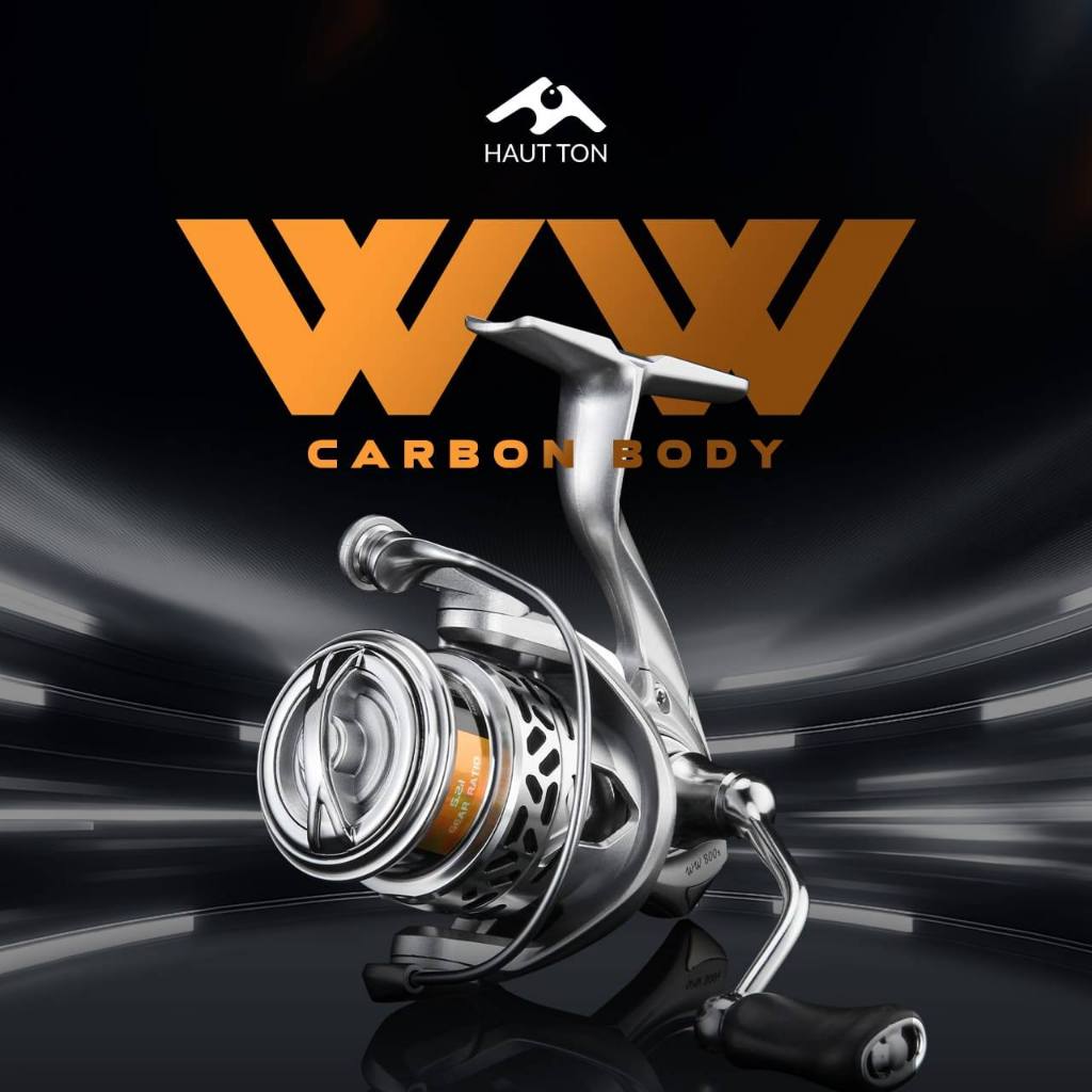 Reel SPINNING HAUTTON WHITE WHALE (CARBON BODY)