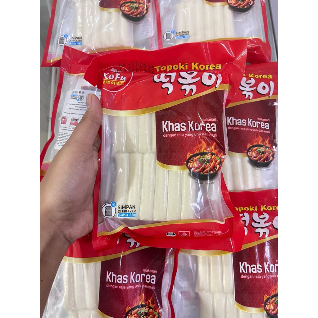 Toppoki Frozen Halal/Toppoki Frozen