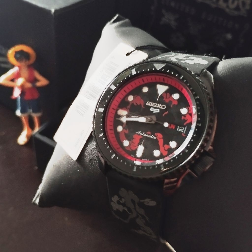Jam Tangan SEIKO X ONE PIECE LUFFY SRPH65K1 SRPH65 LIMITED EDITION - NEW