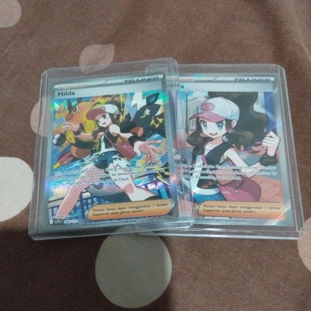 kartu pokemon Hilda SR + SAR 400