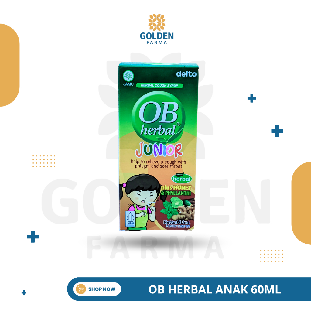 OB Herbal anak dan dewasa 60ml
